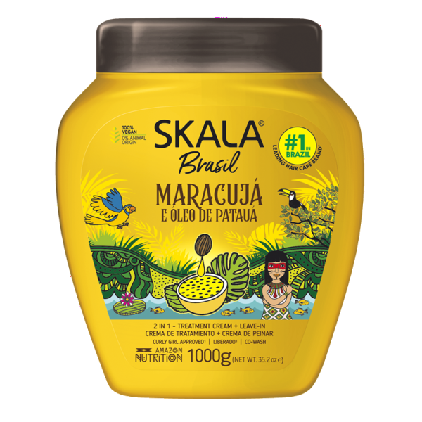 Cremă tratament 2in1 cu fructul pasiunii Skala Brasil Maracuja 1000g